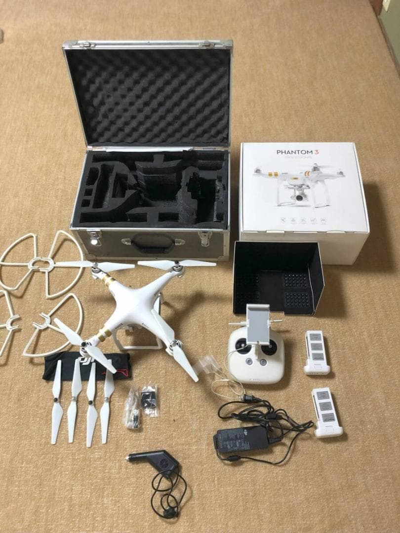 ★DJI　Phantom3　Pro　ハードケース　NDフィルター他色々セット
