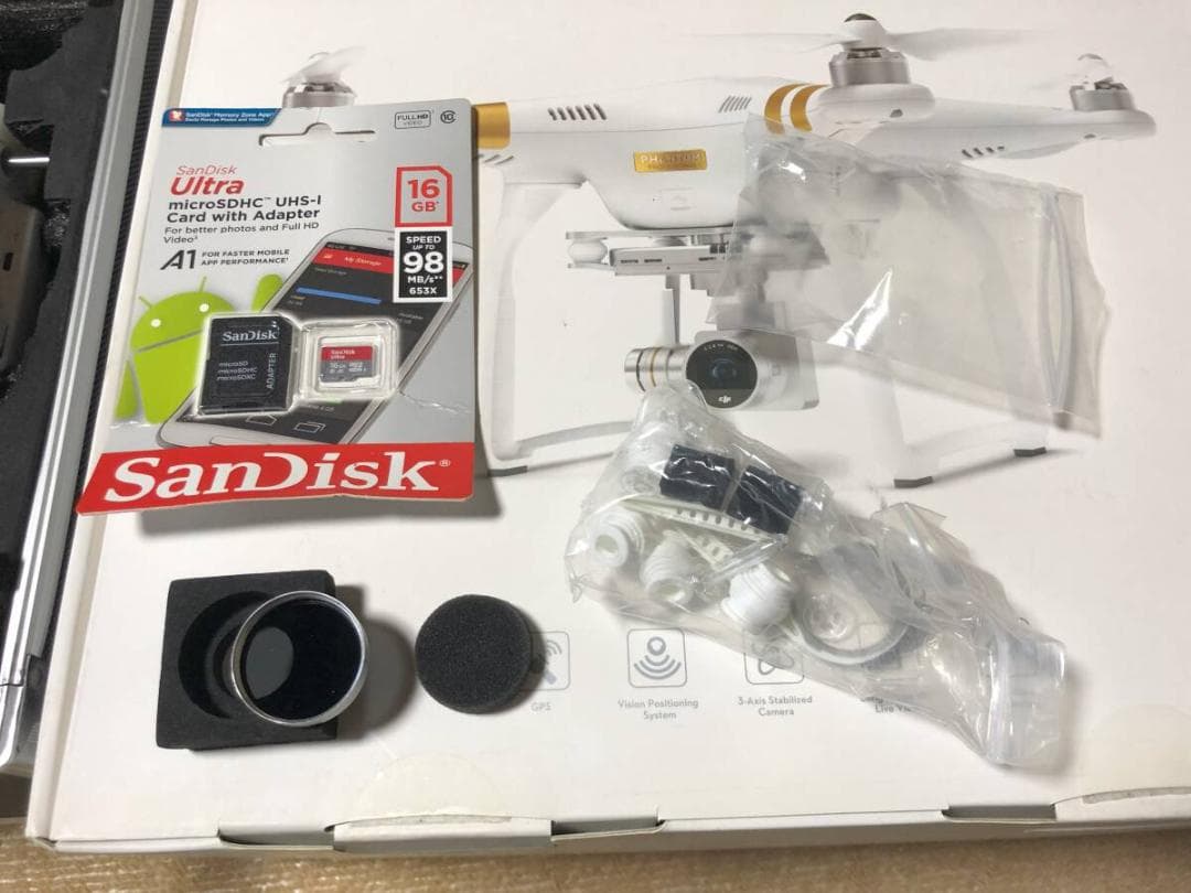 ★DJI　Phantom3　Pro　ハードケース　NDフィルター他色々セット