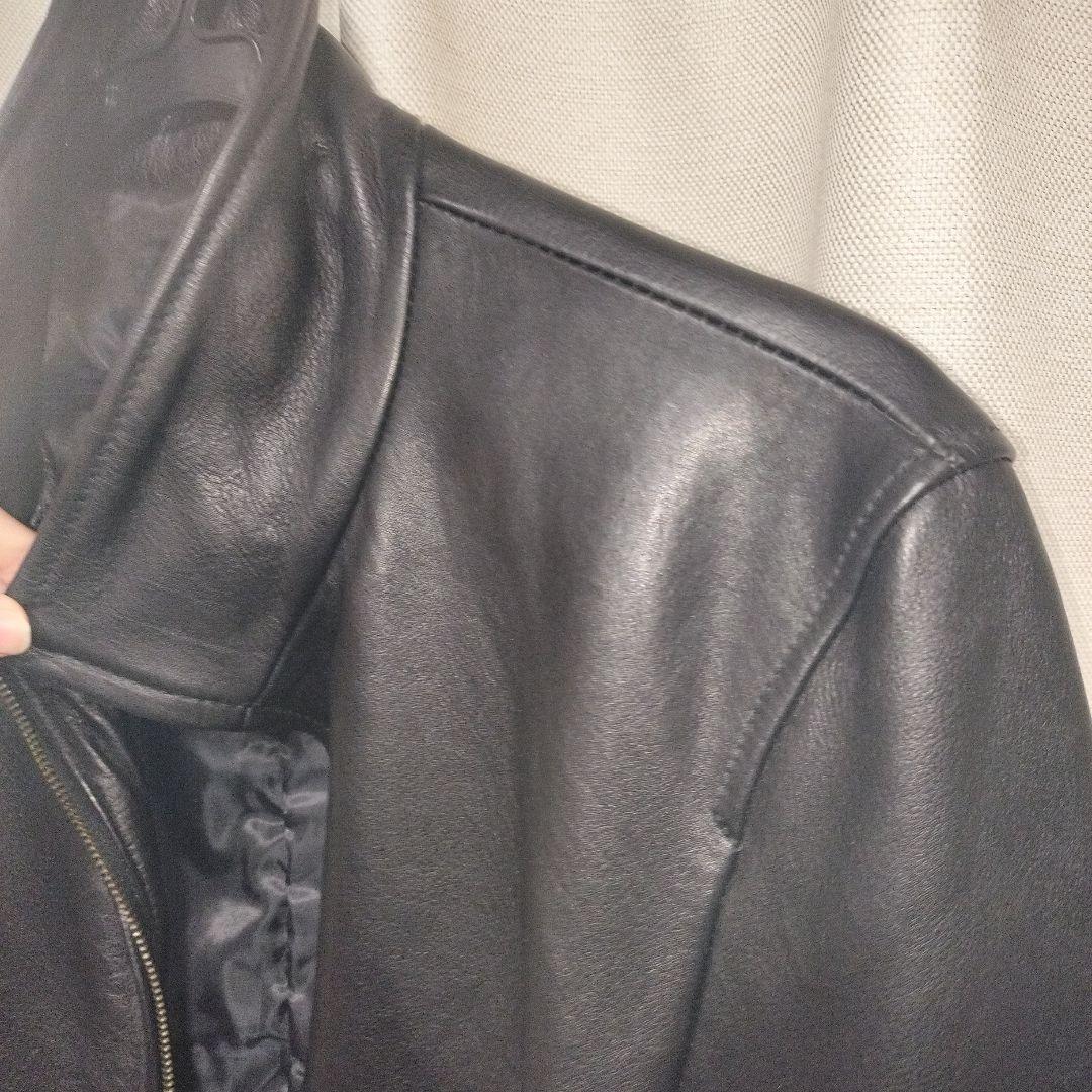 nano universe ライダースレザージャケット NUC03LO363CL