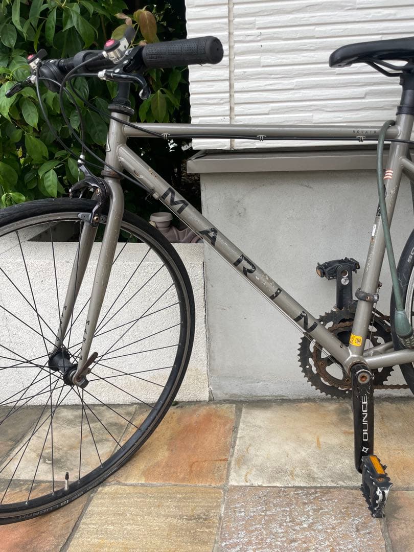 【即乗り可】MARIN クロスバイク グレー　自転車　直接引取り限定