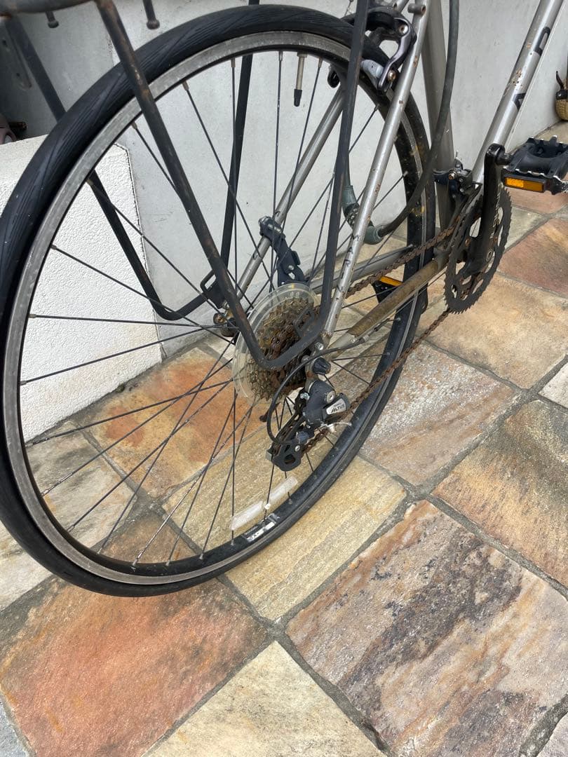 【即乗り可】MARIN クロスバイク グレー　自転車　直接引取り限定