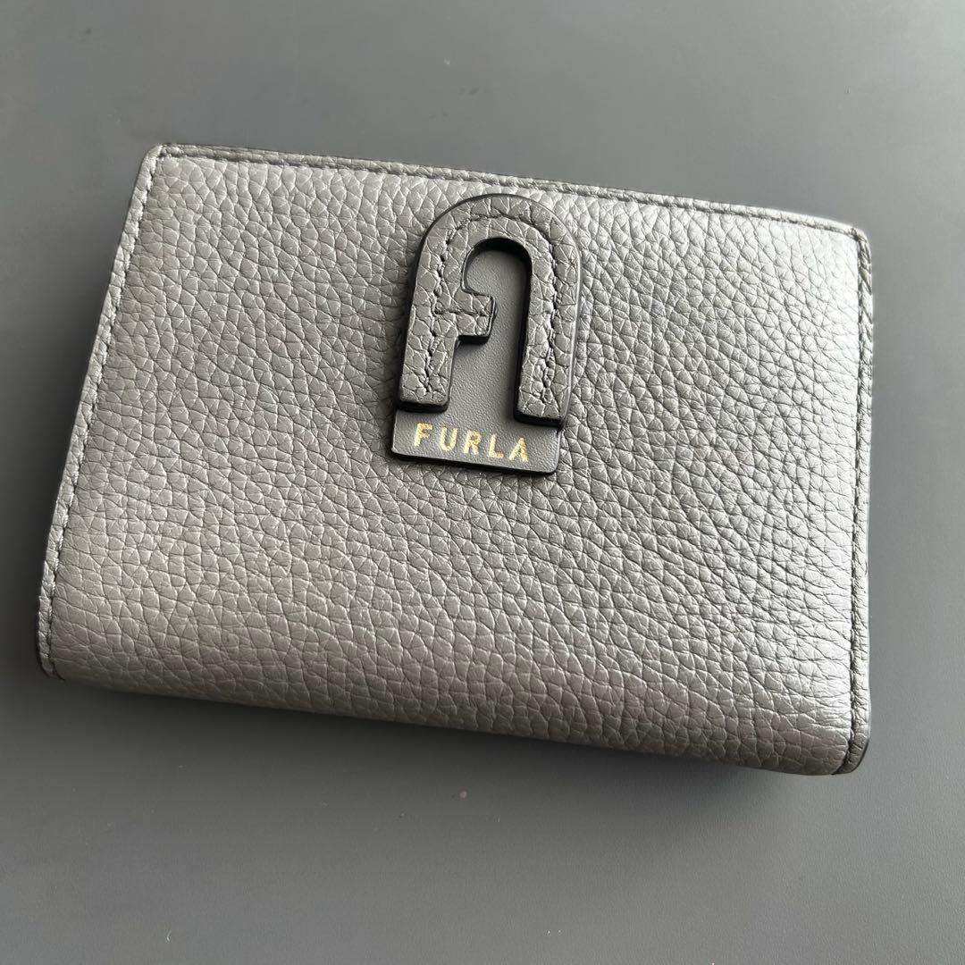 FURLA フルラ DAFNE ダフネ 二つ折り 財布 コンパクト S レザー