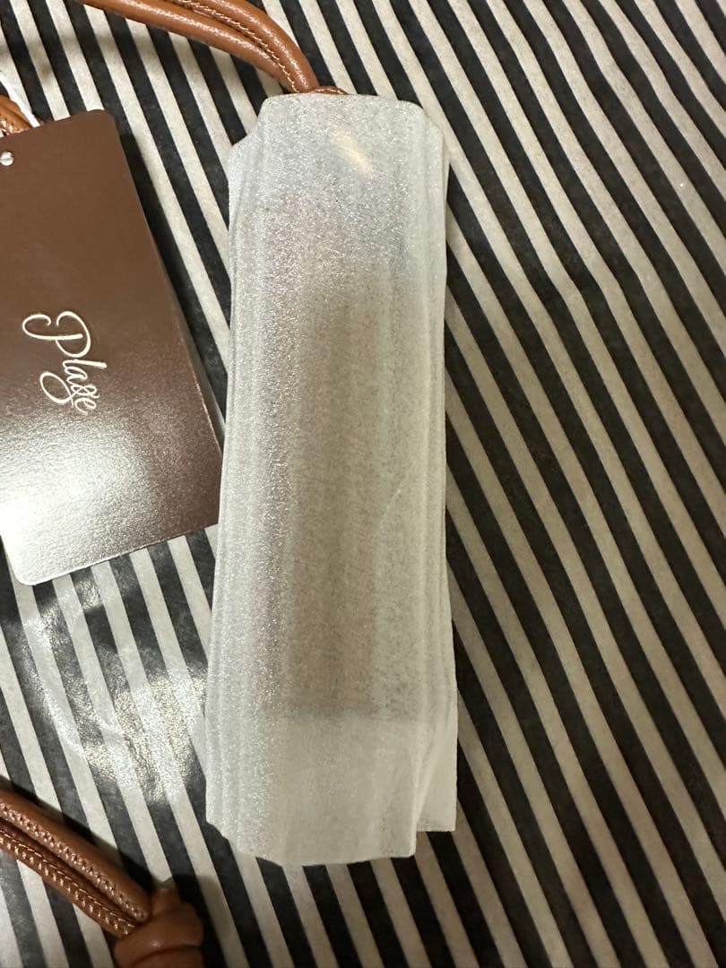 Plage &MyuQ / 別注 LIP ケース　キャメル