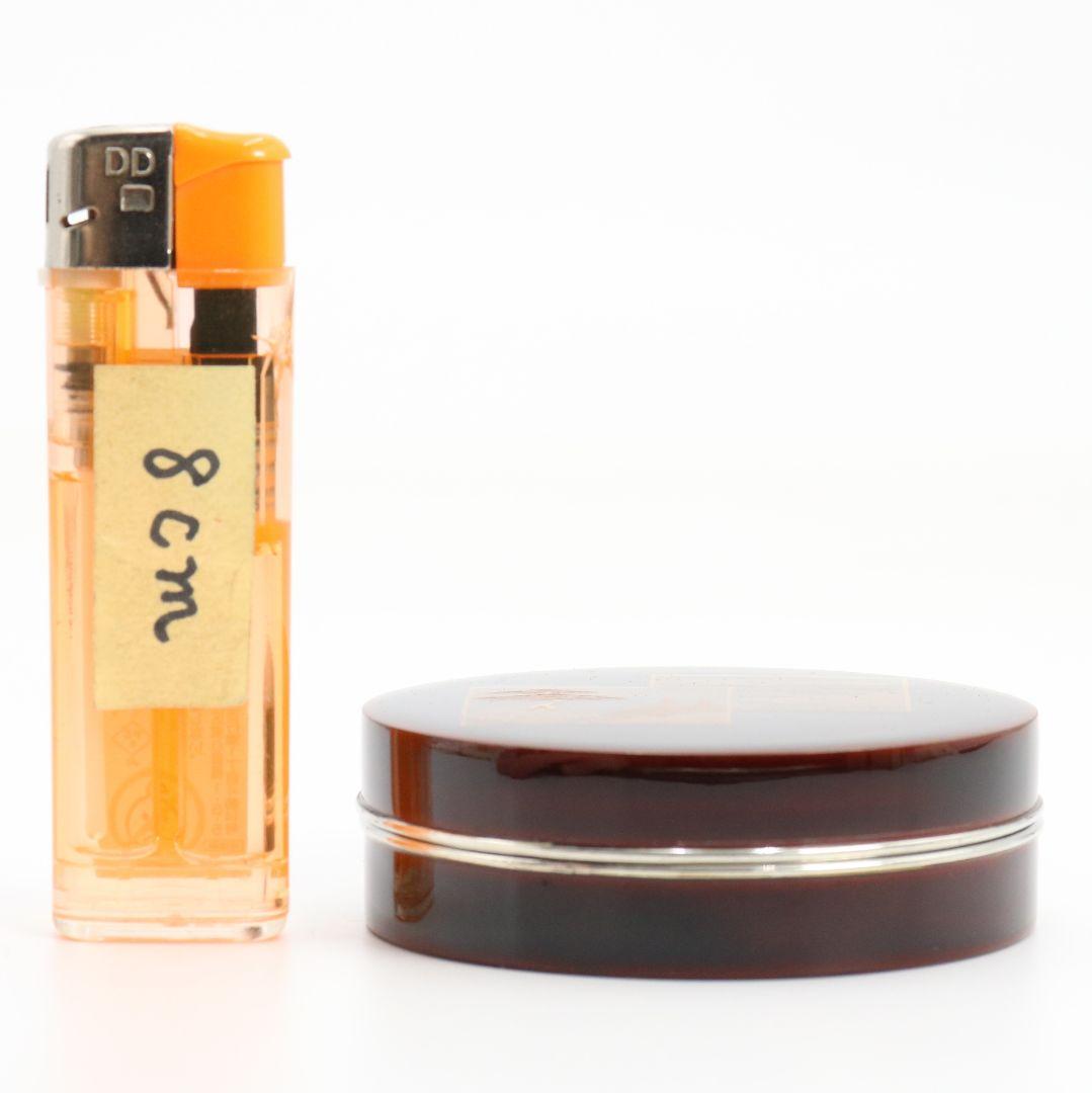 蒔絵師 池端治峰作 色紙蒔絵 香合 輪島塗 茶道具 共箱　rC798　N4