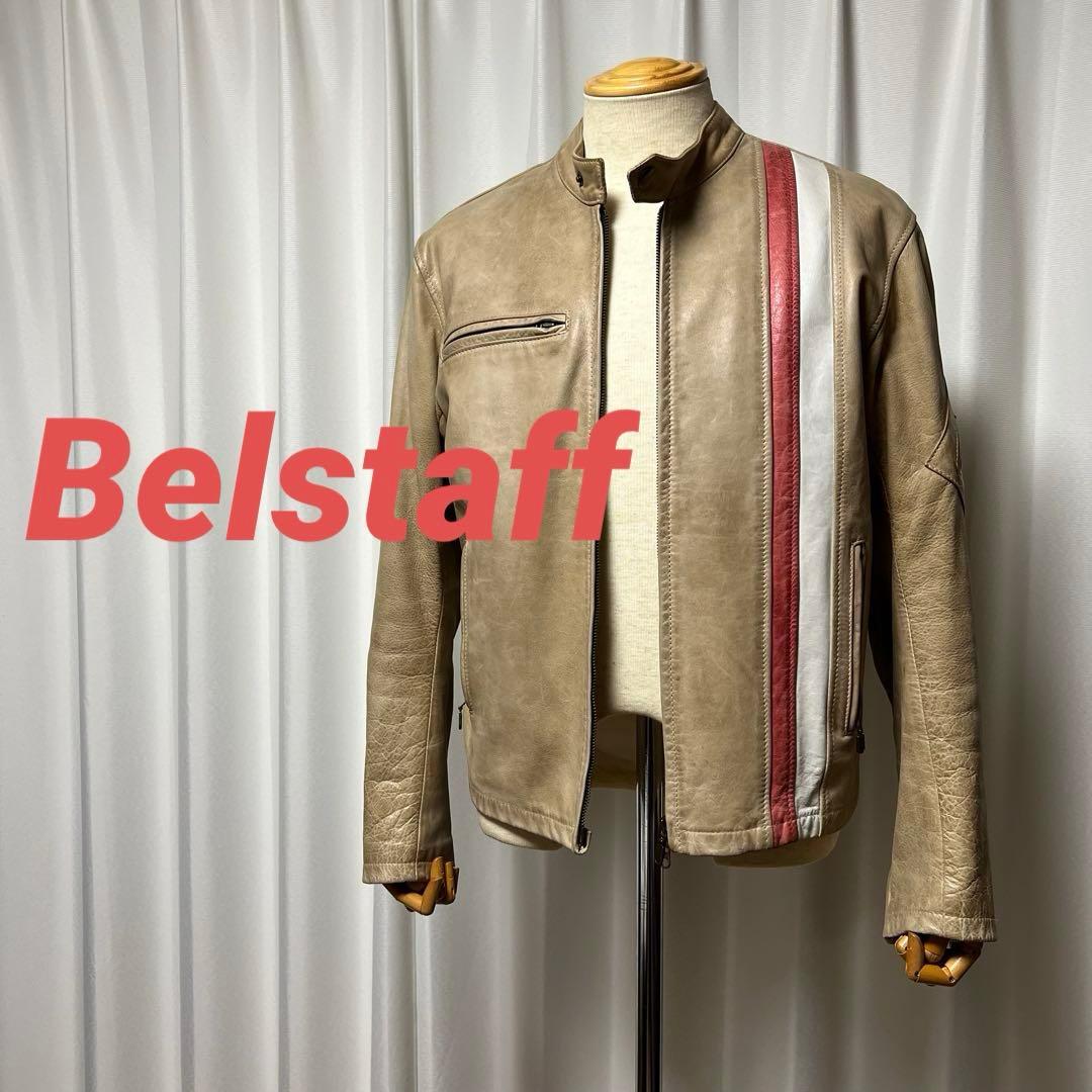 Belstaff ベルスタッフ　シングルライダース　レザージャケット　サイズS