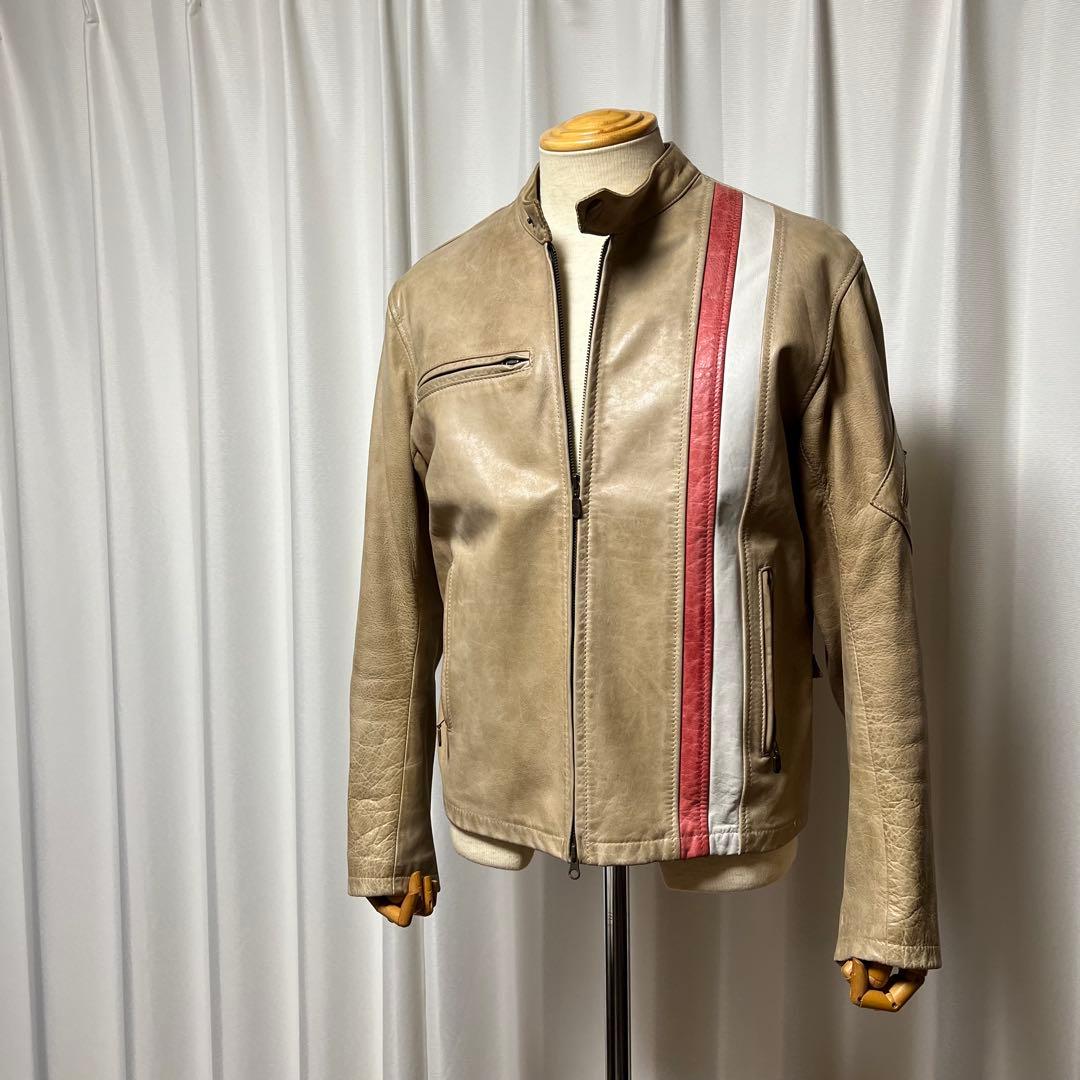 Belstaff ベルスタッフ　シングルライダース　レザージャケット　サイズS