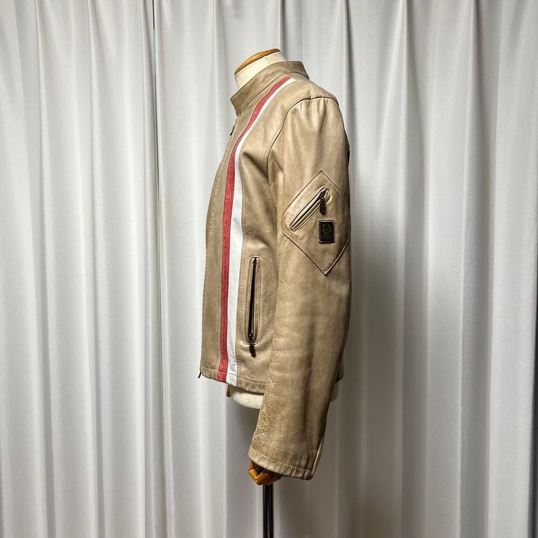 Belstaff ベルスタッフ　シングルライダース　レザージャケット　サイズS