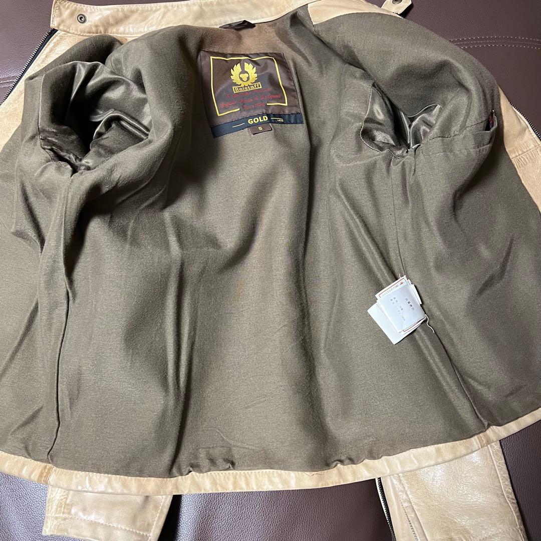 Belstaff ベルスタッフ　シングルライダース　レザージャケット　サイズS