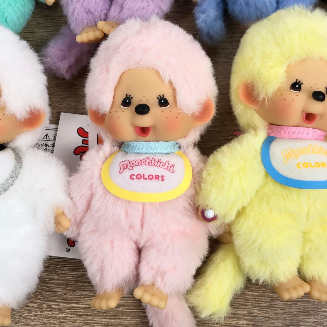 モンチッチ COLORS 8色 まとめ キーチェーン マスコット ぬいぐるみ