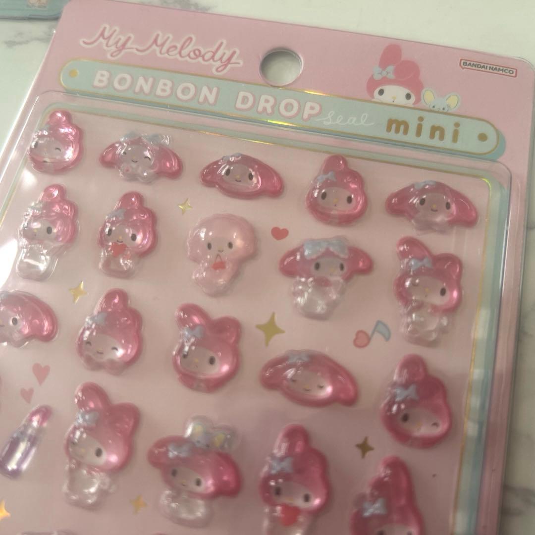 【正規品】 ボンボンドロップシール mini サンリオ 8セット