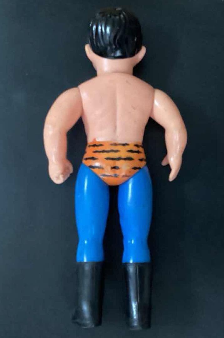 当時物　中嶋製作所　「タイガーマスク」　ソフビ　スタンダードサイズ