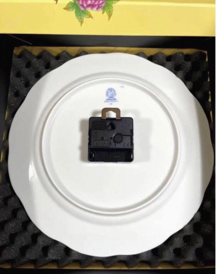 HERENDヘレンドウィーンの薔薇ピンクウォールクロック新品未使用