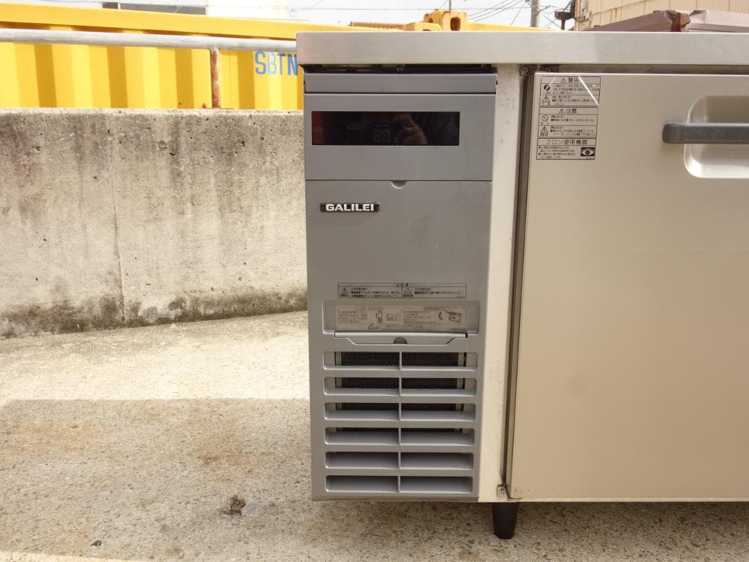 M▽フクシマ ガリレイ 業務用 台下冷蔵庫 2面扉 (31464)