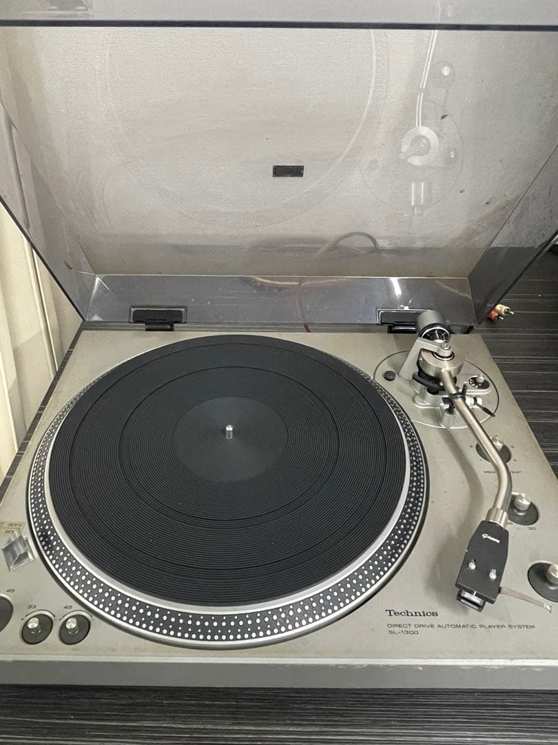 Technics SL-1300 ターンテーブル 通電のみ確認 現状品