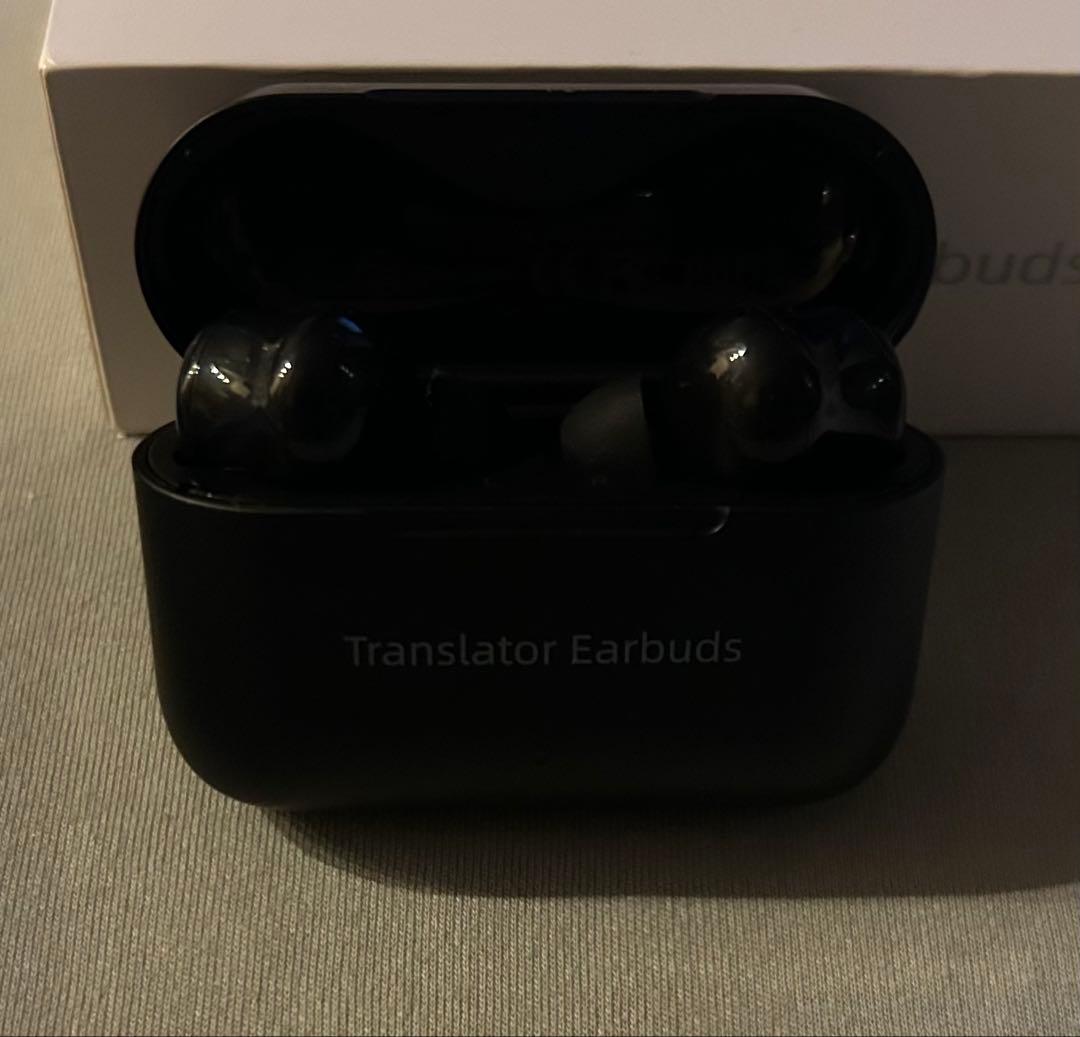 美品♪翻訳イヤホンWoosakM6-PLUS TranslatorEarbuds