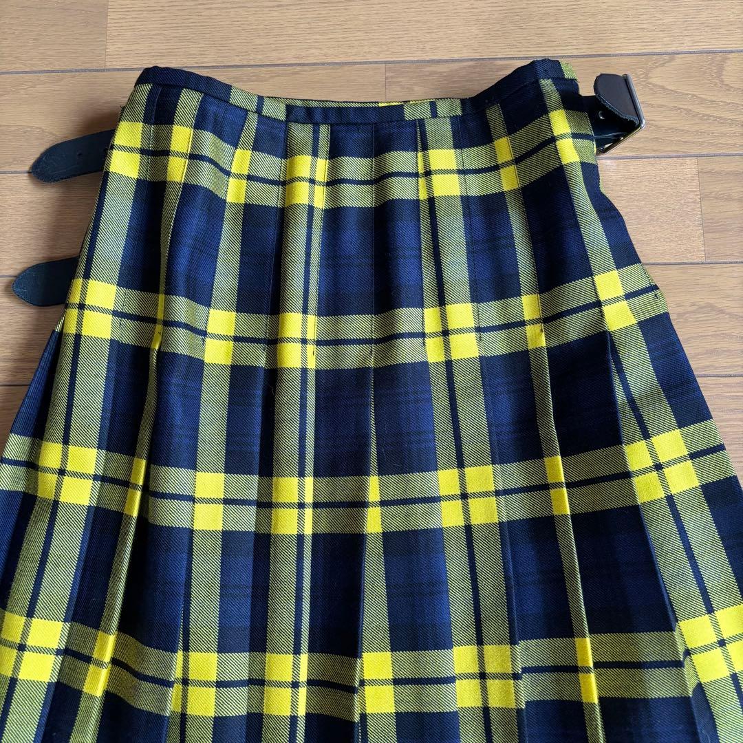 O'NEIL of DUBLIN ウーステッドウールキルトスカート　サイズGB8