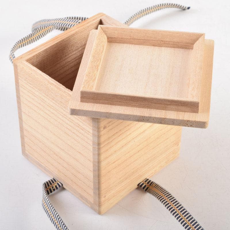 茶道具　加賀蒔絵師　和田寿峰作　立雛蒔絵　甲黒網目中棗　共箱　V　8993