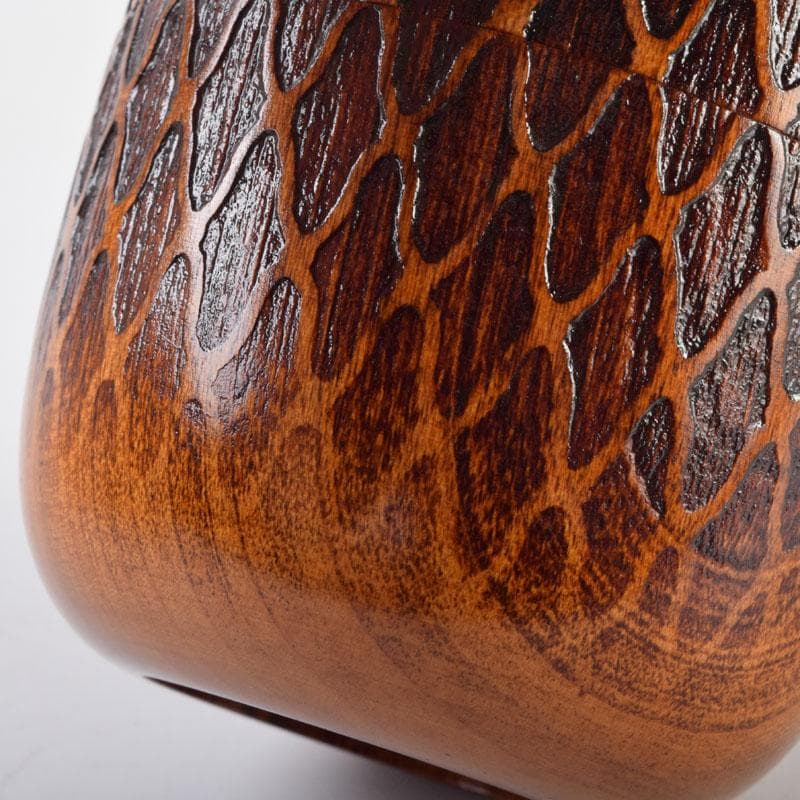 茶道具　加賀蒔絵師　和田寿峰作　立雛蒔絵　甲黒網目中棗　共箱　V　8993