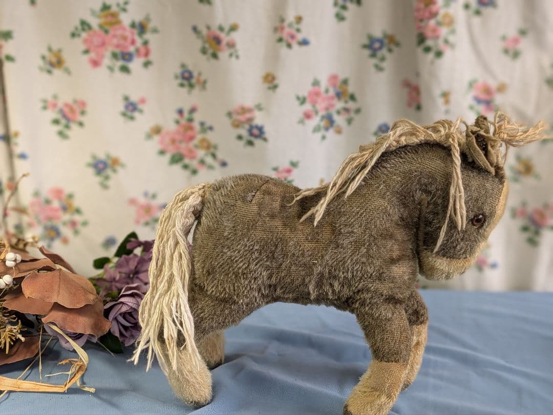 イギリス アンティーク ポニー 子馬 ぬいぐるみ