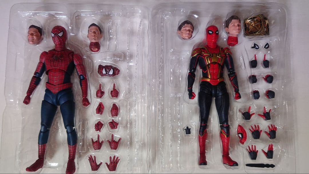 (注意点アリ)S.H.フィギュアーツ ピーター1&2&スパイダーバースセット
