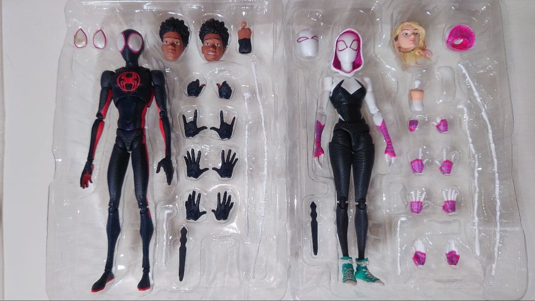 (注意点アリ)S.H.フィギュアーツ ピーター1&2&スパイダーバースセット