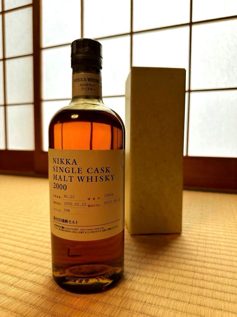NIKKA 仙台宮城峡シングルカスクモルトウイスキー2000