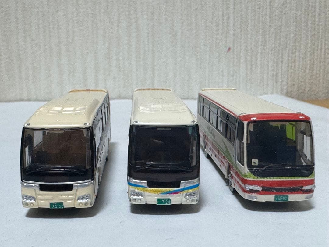 トビオリウミガメ出品バスコレ改造3台セット