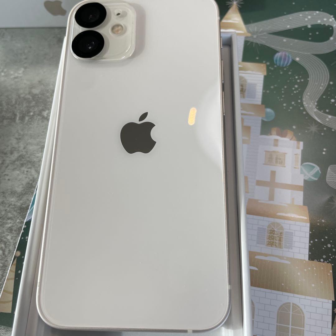 iPhone12mini 256GB 本体国内版ホワイトバッテリー100%新品②