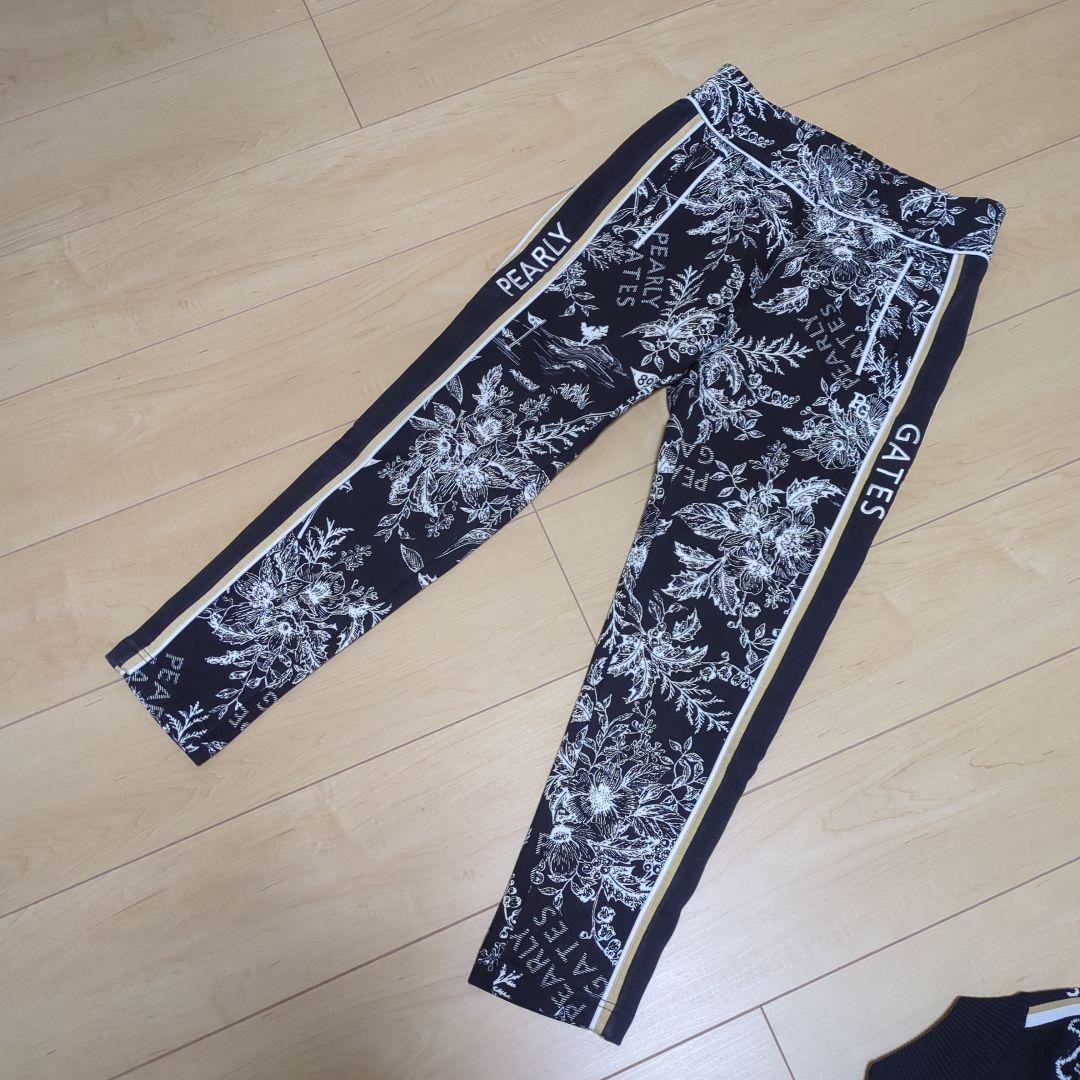 ★美品★PEARLYGATES 　原英莉花モデル花柄　セットアップ　サイズ0