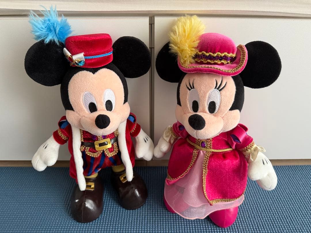 ミッキー&ミニーぬいぐるみ　袋付き HOTEL MIRACOSTA 宿泊者限定