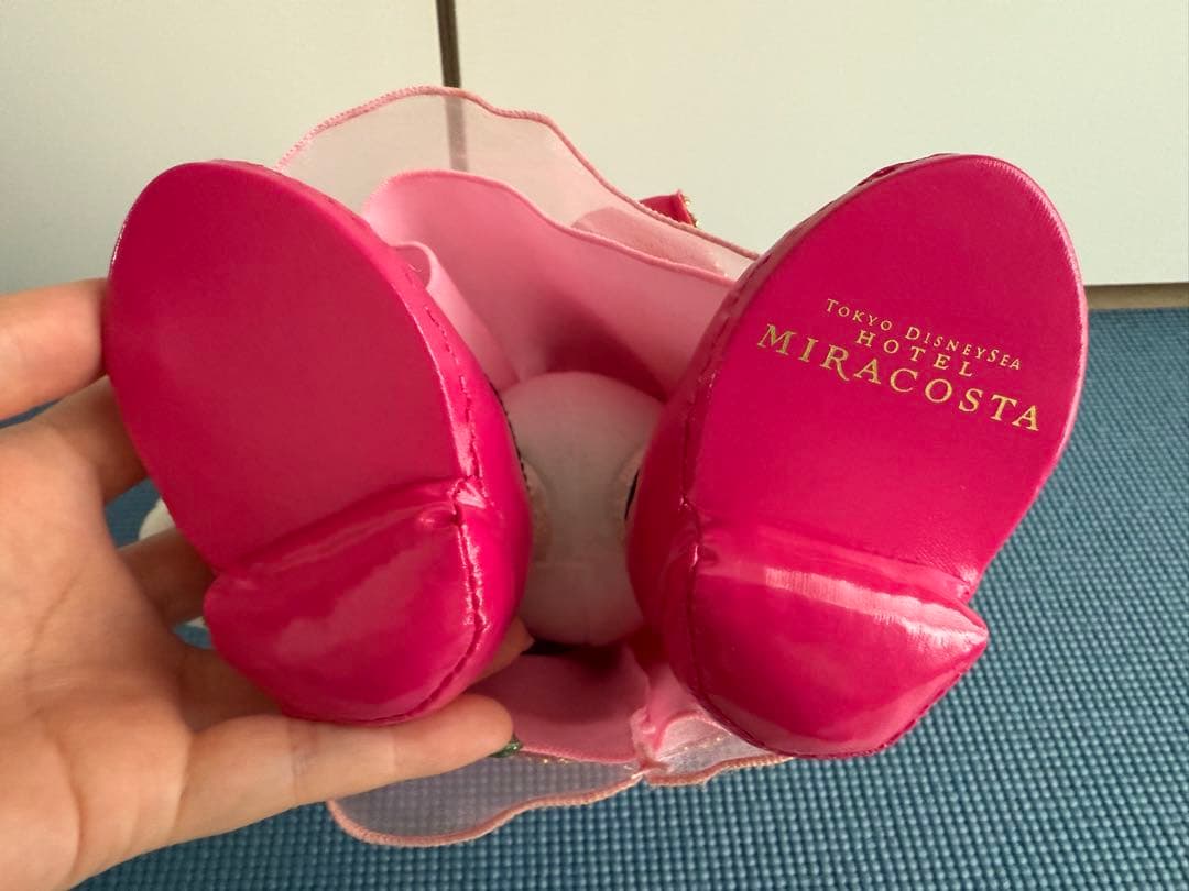 ミッキー&ミニーぬいぐるみ　袋付き HOTEL MIRACOSTA 宿泊者限定