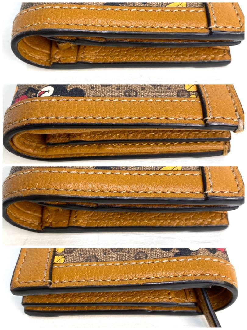 【新品級】付属品完備 GUCCI ミッキーマウス 二つ折り 財布 スプリーム
