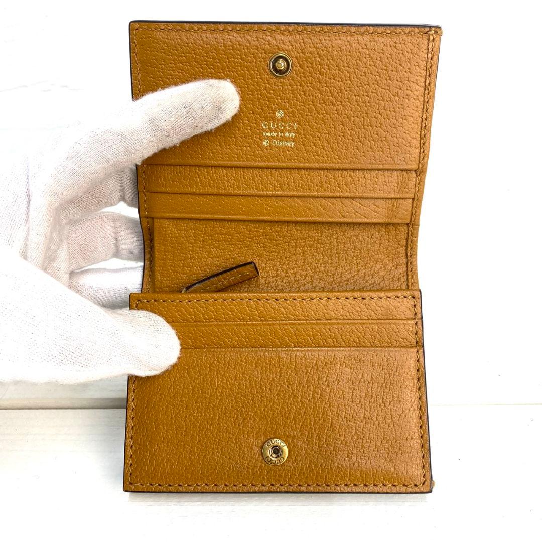 【新品級】付属品完備 GUCCI ミッキーマウス 二つ折り 財布 スプリーム