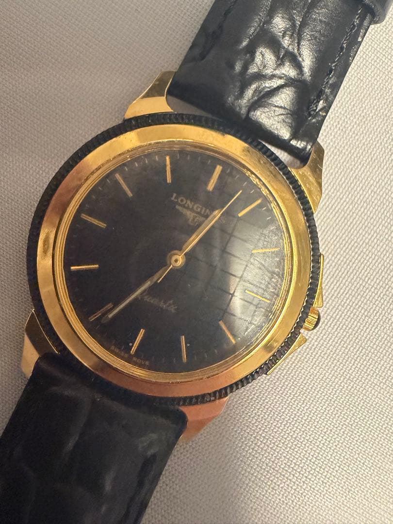 1月中のみ！ロンジン　ドレスウォッチ　クォーツ　ベルト・電池新品