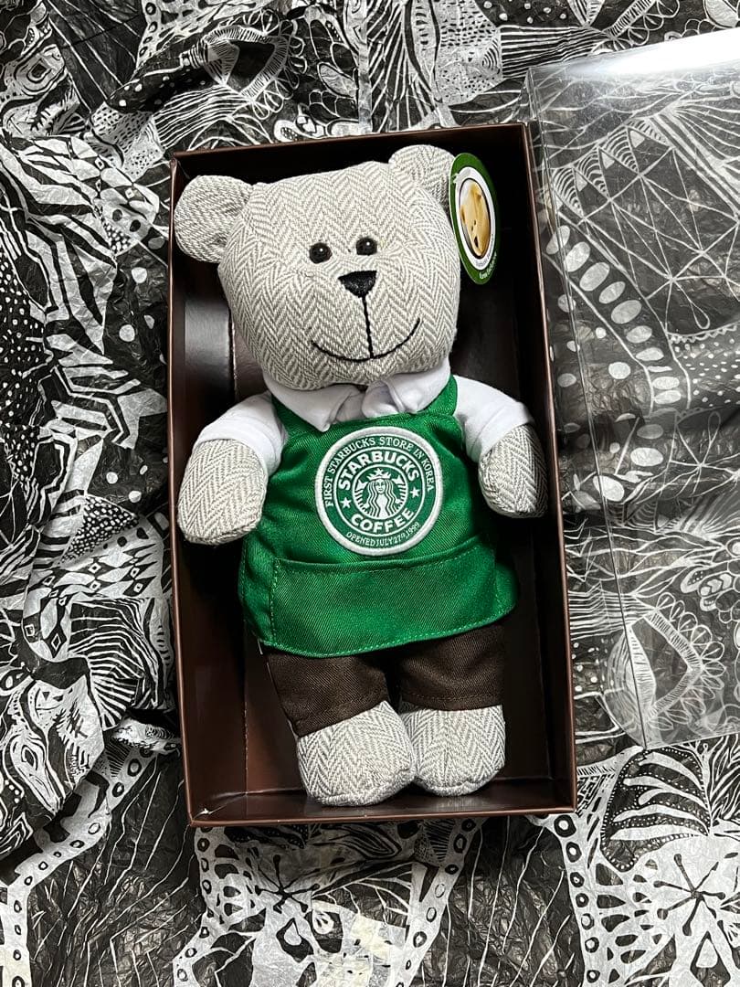 正規品　スターバックス　韓国ファーストストア限定　ベアリスタ　ぬいぐるみ