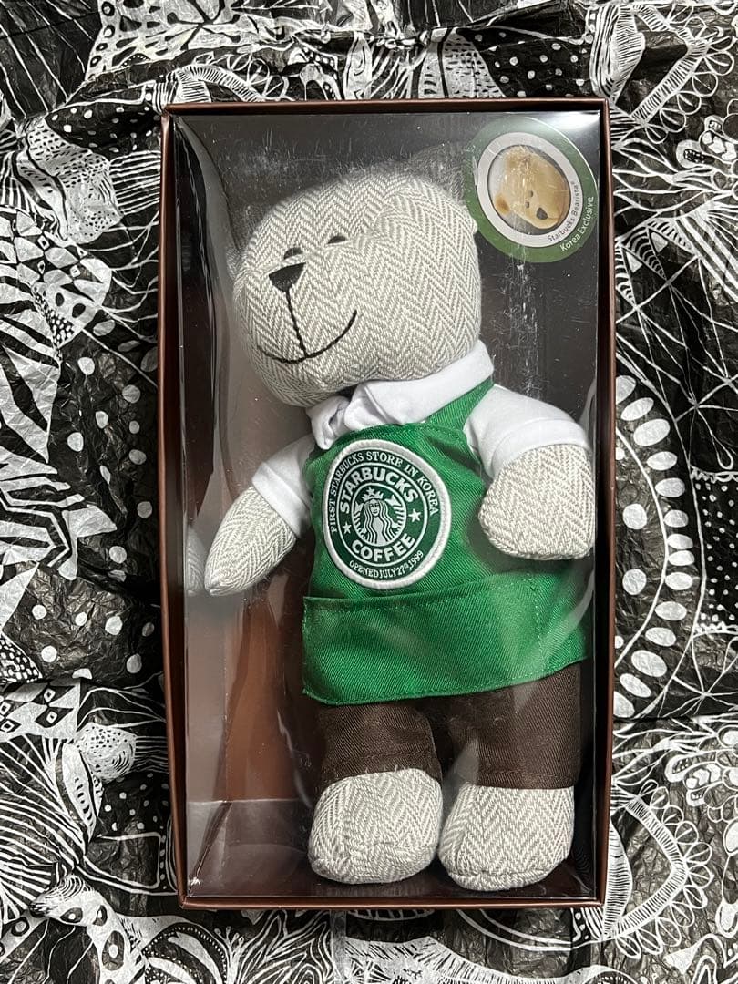 正規品　スターバックス　韓国ファーストストア限定　ベアリスタ　ぬいぐるみ