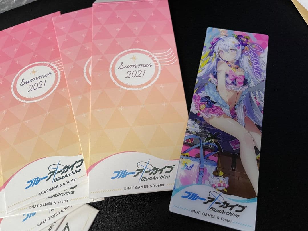 ブルーアーカイブ 夏空のウィッシュリスト 特製しおり8枚セット