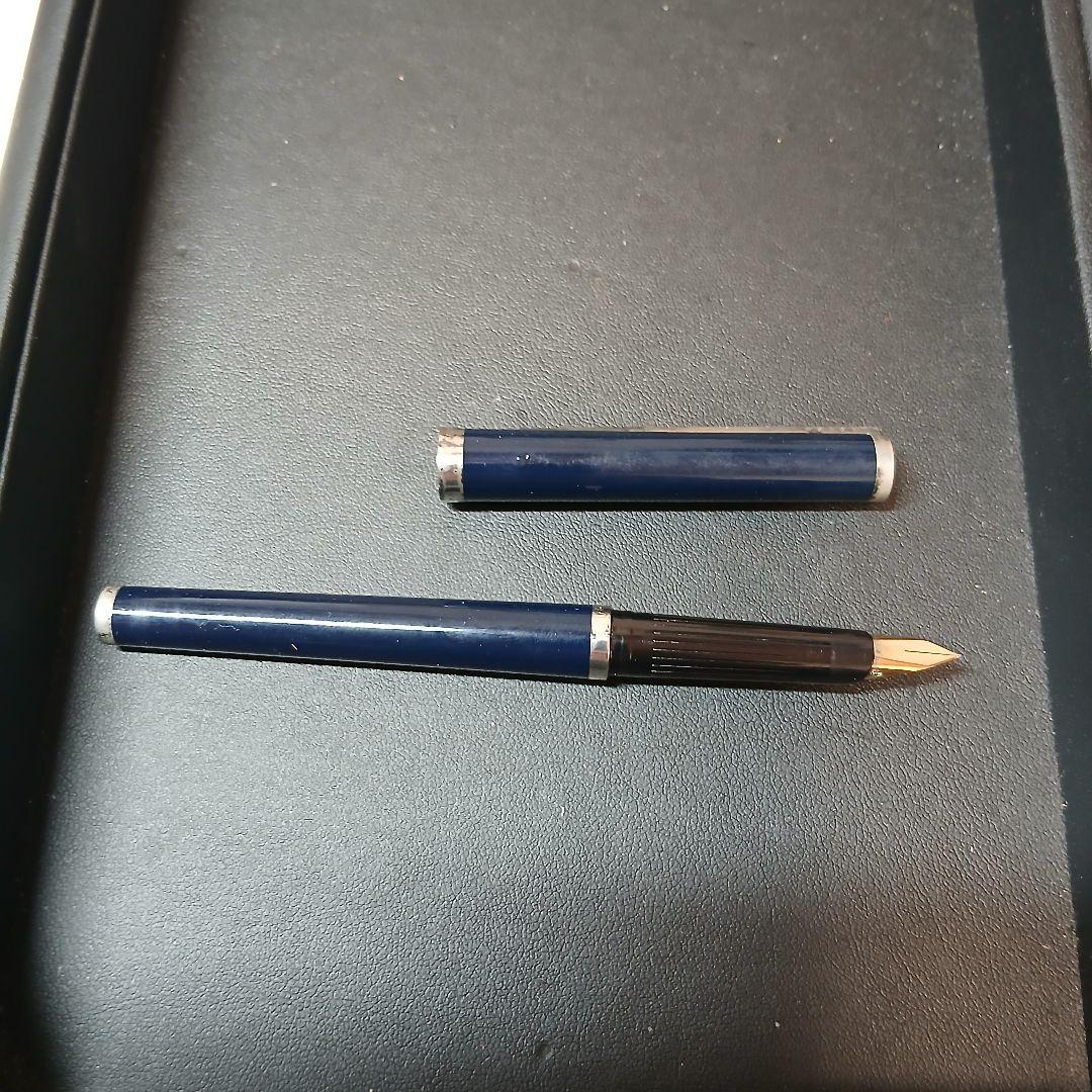 ヴィンテージ　S.T デュポン　万年筆　ペン先18ct 都彰