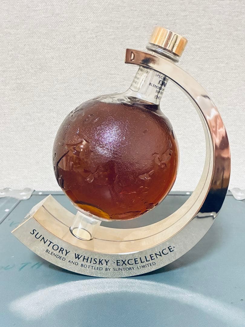 サントリー ウイスキー エクセレンス 大丸梅田店オープン記念 地球儀型ボトル