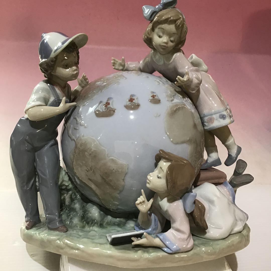 LIadro リヤドロ コロンブスの航海 世界限定7500体、陶器人形 置物