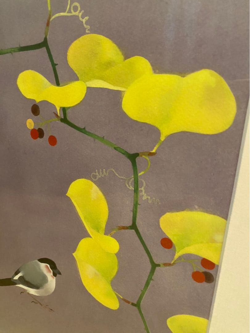 山口華楊 山帰来 額縁 インテリア