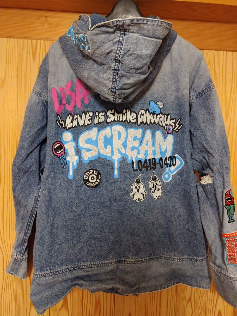 LiSA デニムパーカー ～i SCREAM Ver.～ Mサイズ