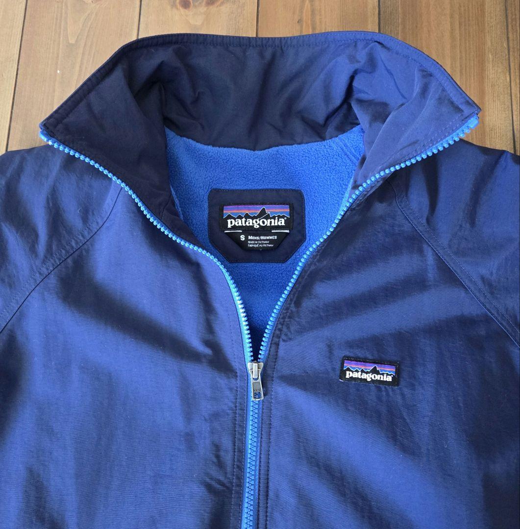Patagonia　パタゴニア　メンズ　シェルドシンチラジャケット　S　ネイビー