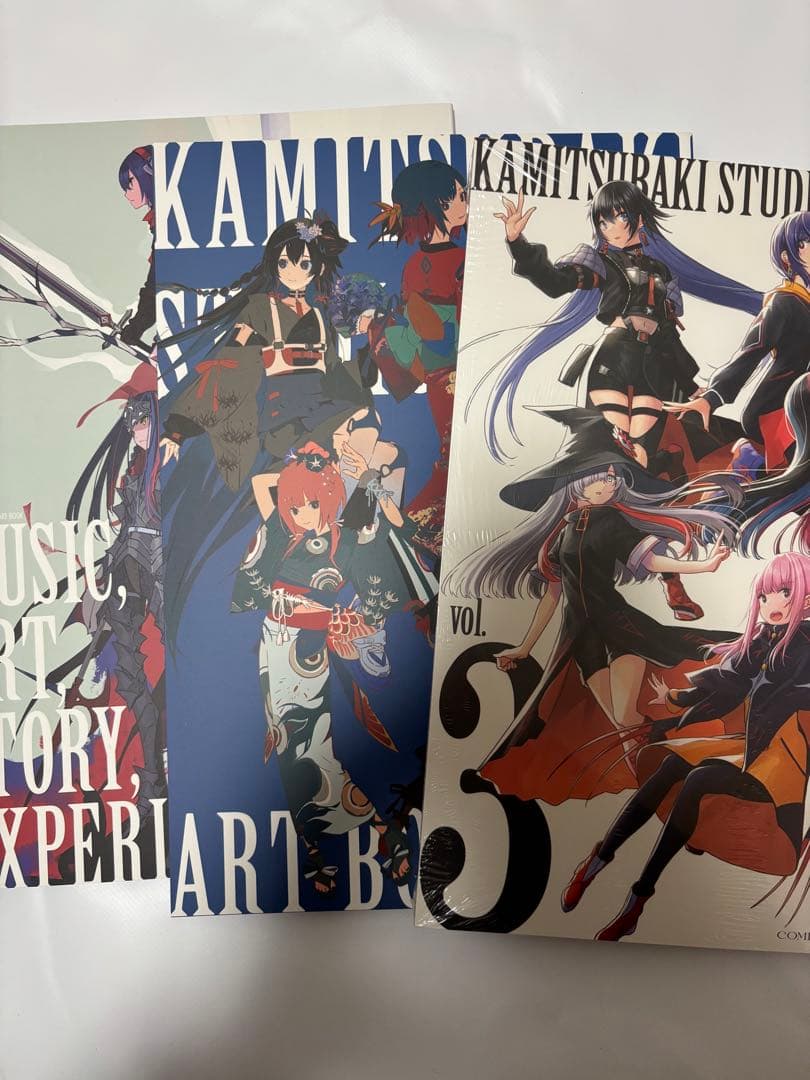 KAMITSUBAKI STUDIO ART BOOK 3冊セット