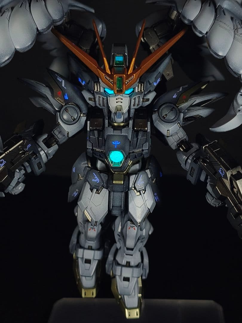 MGSD ウイングガンダムゼロ EW スノーホワイトプレリュード 全塗装完成品