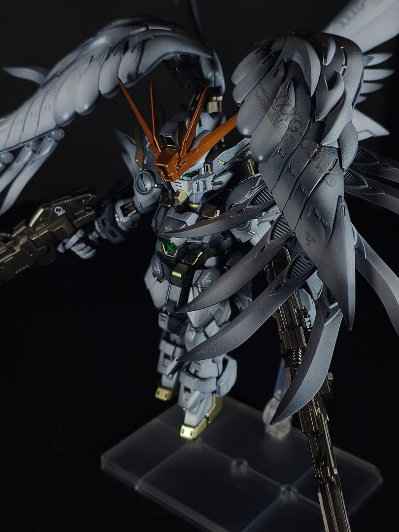 MGSD ウイングガンダムゼロ EW スノーホワイトプレリュード 全塗装完成品