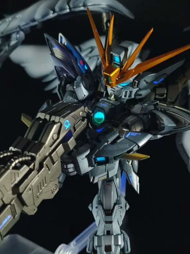 MGSD ウイングガンダムゼロ EW スノーホワイトプレリュード 全塗装完成品