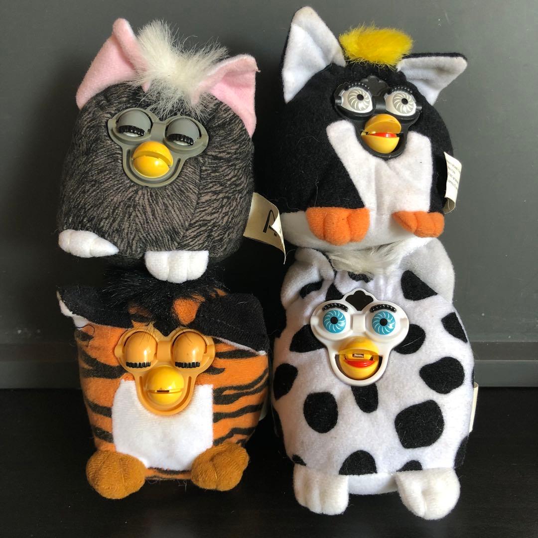 ファービー　マクドナルド　ぬいぐるみ　4個セット　ファービー2