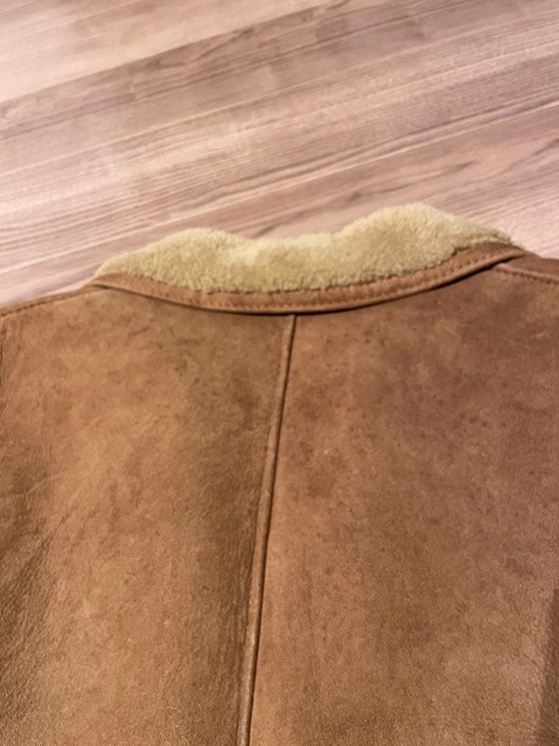 シープスキン　ランチコート　英国製