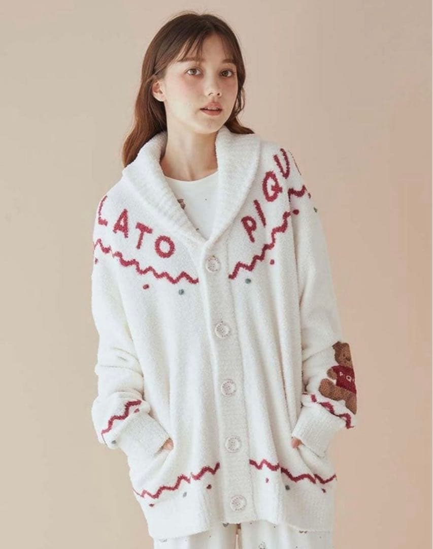 【早い者勝ち】GELATO PIQUEジェラートピケ ノルディックカーディガン